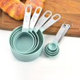 thumbnail image 2 of 4 uds/5 uds/10 Uds. Cucharas multiusos/herramientas de medición de tazas PP accesorios para hornear acero inoxidable/mango de plástico utensilios de cocina Tan Jianjun unisex, 2 of 2