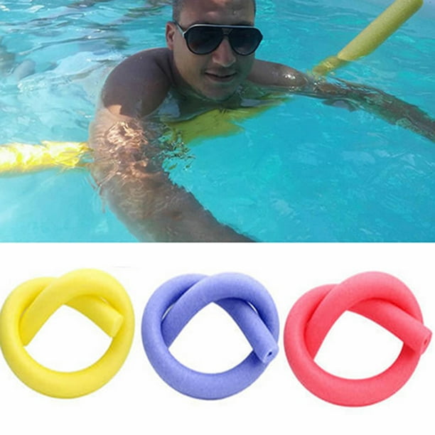 leaveforme Pool Noodle, 59 Inch Hollow Foam Pool Swim Noodle, Bright Foam Noodles for Swimming