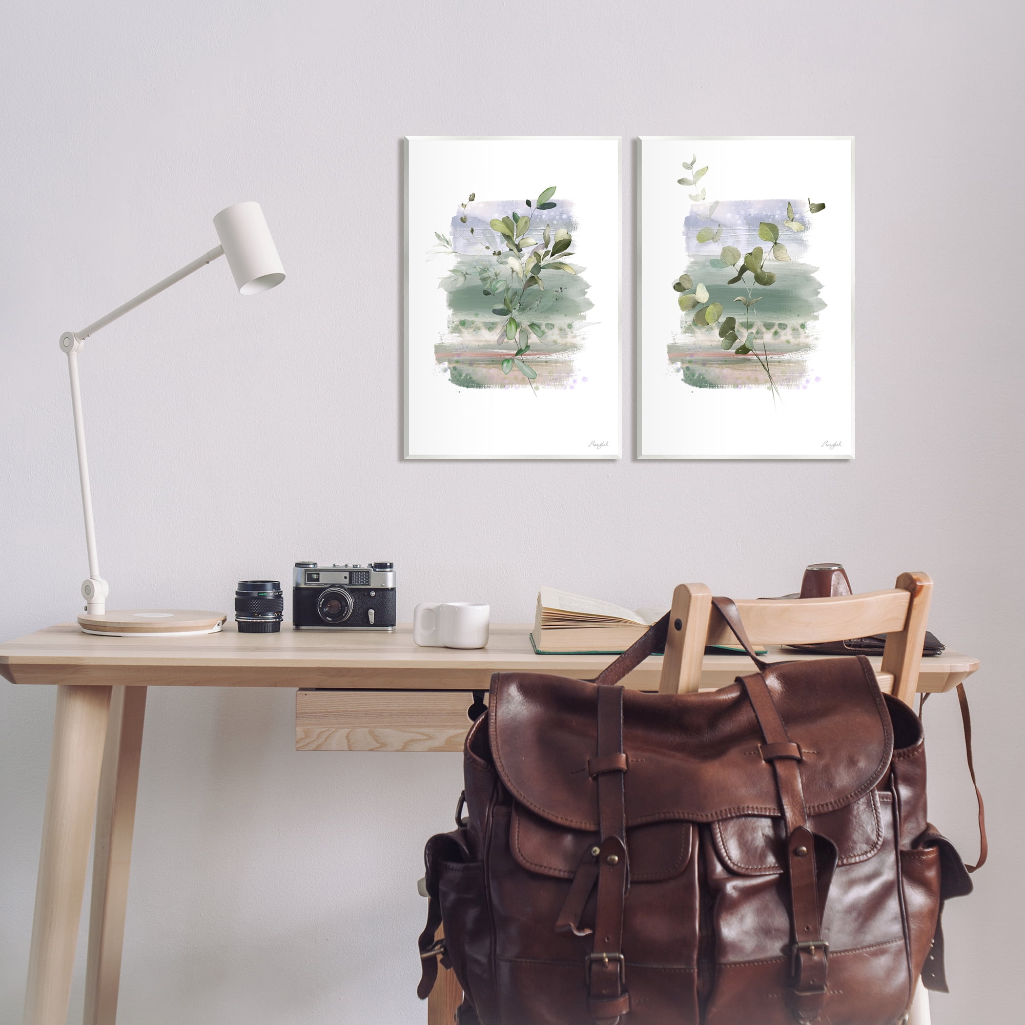Stupell Industries Modern Botanical Sprigs Botanical & Floral Painting Unframed Art Print Wall Art, 13 x 19