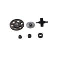 thumbnail image 3 of Juego de engranajes de transmisión de coche sobre orugas de Control remoto, actualización de acero, reemplazo de montaje de caja de cambios completo extraíble para Axial SCX10 Inevent FN001172-00, 3 of 7