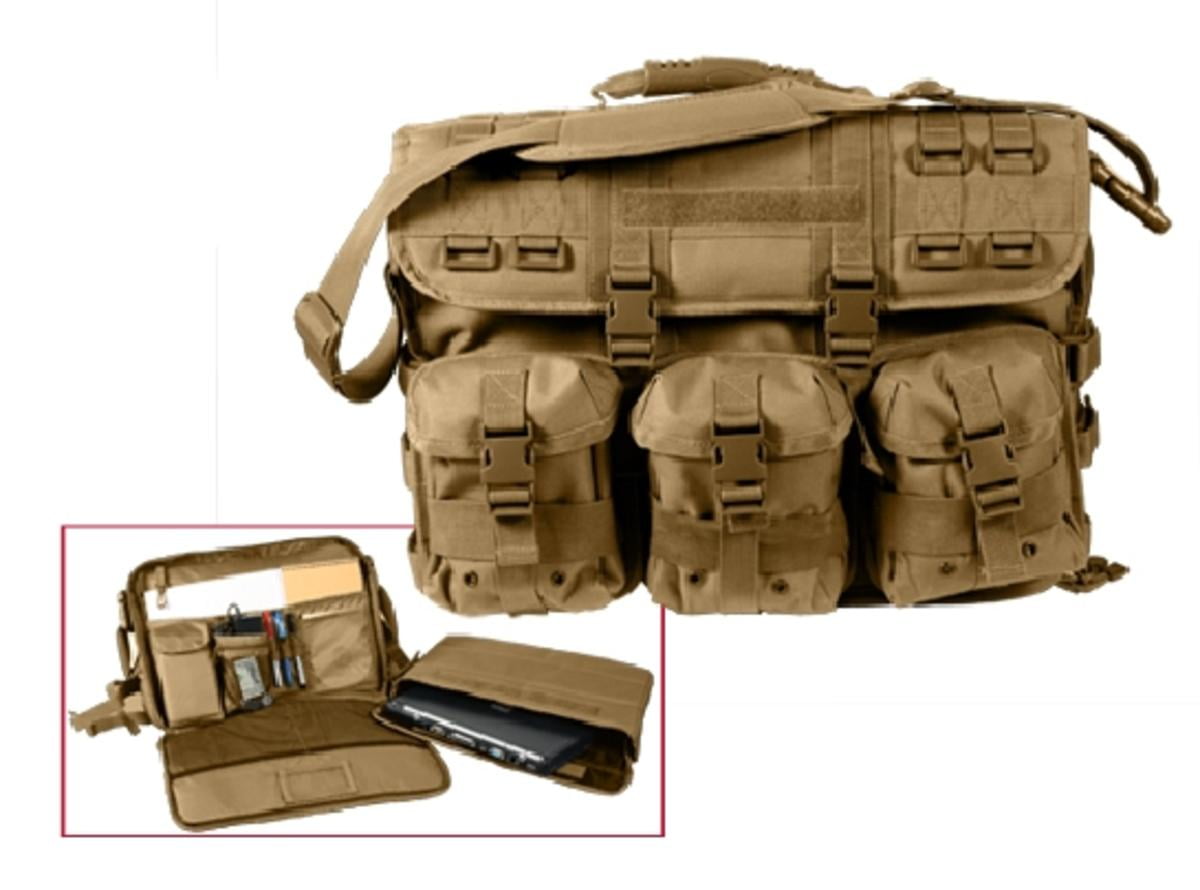 tactical briefcase and laptop bag