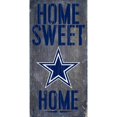 thumbnail image 1 of Fan Creations Dallas Cowboys - Cartel De Hogar, Dulce Hogar, 6.0 X 12.0 In, 1 of 1