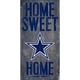 thumbnail image 1 of Fan Creations Dallas Cowboys - Cartel De Hogar, Dulce Hogar, 6.0 X 12.0 In, 1 of 1