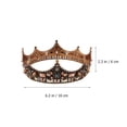 thumbnail image 3 of MasteelfCA Wedding Bridal Headwear Rhinestone Head Prop Shiny Crown Headdress for Bride, 3 of 7