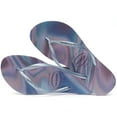 thumbnail image 4 of Havaianas Women's Slim Iridescent Flip Flop Sandals, Quiet Lilac, Size 9/10, 4 of 5