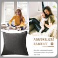 thumbnail image 2 of AUQ 2Pcs Decorative Pillow Covers Hard-wearing Zipper Pillow Covers 16X16 Shape Retaining Cushion Covers Colormixing4, 2 of 7