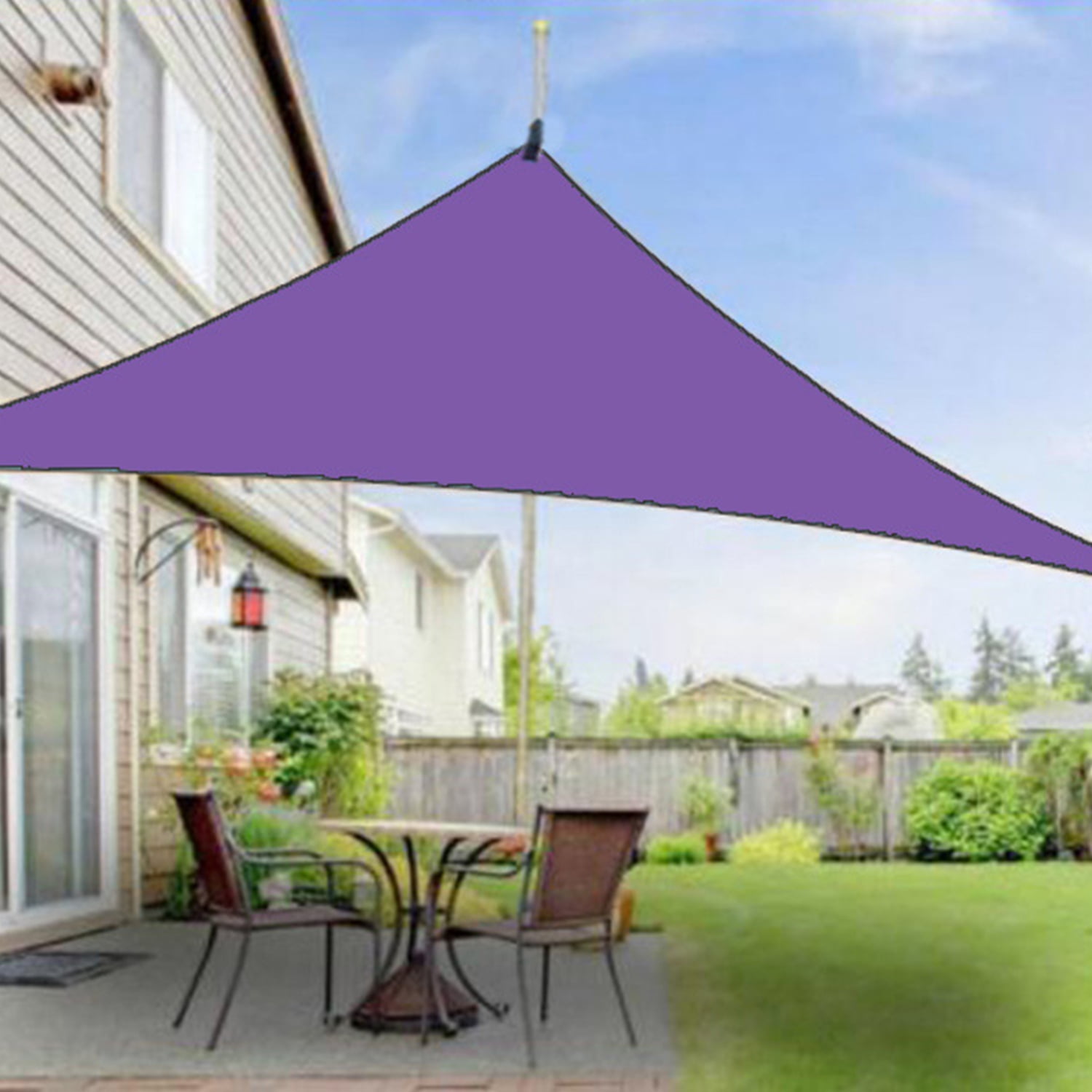 20ft Rain Fly Resistant Sun Shade Sail 