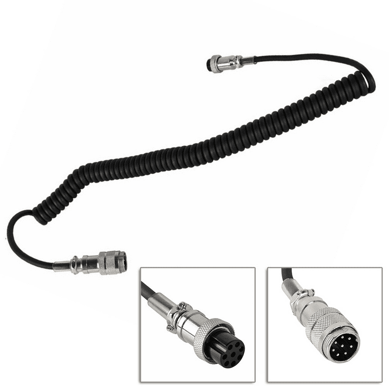 HAM CB Radio Microphone 8 Pin Mic Extension Cord Male To Female