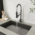 thumbnail image 2 of Bothwa Home KF-YQ605-MB 19-Inch Enzoh Kitchen Faucet in Matte Black Finish, 2 of 9