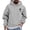 Grey, variant on Mens Fall Hoodie Pullover Cross Graphic Hooded Jesus Inspirational Religious Faith Oversized Sweatshirt for Men,White,M