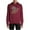 Red - cordovan, variant on Elevenparis Mens Cabrio Hoodie Sweatshirt, Red, Small