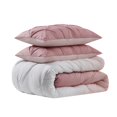 thumbnail image 4 of Set de edredón Sweet Home Collection Ombre Pintuck Blush Queen, 4 of 6