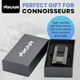 thumbnail image 5 of Xikar Tactical Triple Jet Flame Lighter, Ergonomic Metal Body, Gunmetal & Black, 5 of 5