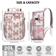 thumbnail image 3 of Marine Adorable Crab Cooler Backpack Insulated Waterproof Leak Proof Insulated Cooler Backpack Lightweight Lunch Picnic Camping Backpack Cooler for Men Women, 3 of 6
