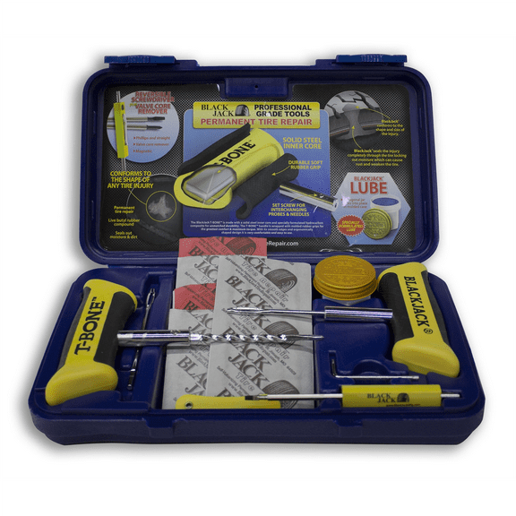 BlackJack Tire Supplies Blue Tire Repair Kit