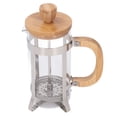 thumbnail image 3 of Small Coffee Presswith Stainless Steel Filter,French Press Pot Heat Heat Resistant Coffe Pot French Press Tea Maker Masterfully Created, 3 of 8