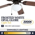 thumbnail image 6 of Prominence Home Alvina 42 Inch Indoor LED Ceiling Fan with Light and Pull Chain, Bronze, 6 of 11