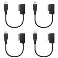 thumbnail image 1 of 4X Adaptador USB PC 6P + 7P CD DVD Rom una USB 2.0 Convertidor Slimline 13 Pin Drive Cable para PC Laptop Notebook, 1 of 4