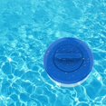 thumbnail image 3 of Dispensador de cloro flotante, flotador para tabletas de cloro, tabletas de flujo de liberación ajustable, flotador para piscina interior y exterior, spa, bañera de hidromasaje, azul y blanco, 3 of 5