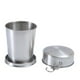 thumbnail image 3 of Taza de viaje plegable Sincero acero inoxidable 3 unidades, 3 of 5