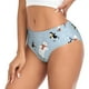thumbnail image 2 of Balery Skiing penguin Bear Ropa Interior de Algodón para Mujer con Dibujo – Braguitas Cómodas y Elásticas, Estilo Clásico-Small, 2 of 6