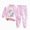 G167-Light Pink, variant on masbird Cotton 2 Piece Pajamas Boys Girls Long Sleeve Sets Toddler Pjs Kids Sleepwear Sets 6-12 Months 12-24 Months 2t 3t 4t 5t 6t 7t 8t 9t(Brown,6-7 Y)
