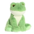 thumbnail image 2 of Green FROG Stuffed Animal Plush, 14" Tall, by Aurora, 2 of 4