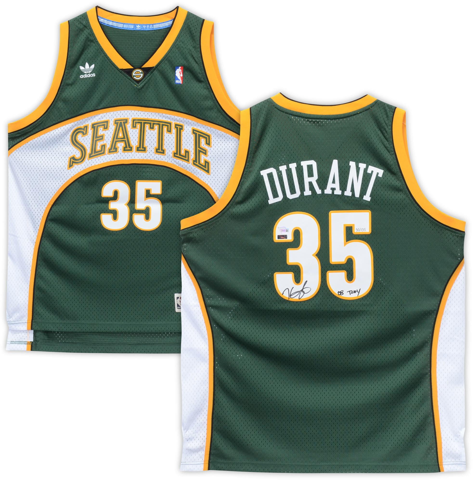 Kevin Durant Seattle Supersonics 
