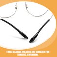 thumbnail image 3 of unbranded 10Pares Protectores Para Patillas De Gafas Anti-Caída En Material PVC Negro, 3 of 8