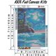 thumbnail image 4 of Kits de pintura de diamantes para adultos, kit de arte de diamantes 5D, kit de pintura de diamantes de faro, taladro completo redondo para regalo, decoración de pared, relajante (30,5 x 40,6 cm), 4 of 5