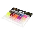 thumbnail image 2 of Joernso 10Pcs/Set 50mm/1g Artificial Bait Front and Rear Two-color Increase Temptation Long Service Life Professional Fishing Lure for Fishing, 2 of 8