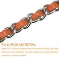 thumbnail image 4 of Uxcell Purse Chain Strap, 47" Purse Strap Shoulder Bag Replacement Strap(Khaki/Silver), 4 of 6