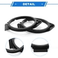 thumbnail image 6 of Unique Bargains Speaker Spacer Ring Tweeter Speaker Spacer Adator for GMC Yukon 2007-2019 for 6.5'' ABS 2 Pcs, 6 of 7