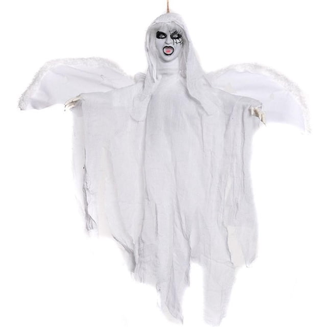 Sonido De Fantasma Luminoso Eléctrico De Terror Fantasma Colgante De Halloween Para Accesorios De Miedo De Fiesta De Halloween Yuarrent HA041396-02