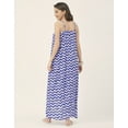 thumbnail image 4 of Moomaya Sleeveless Geometric High Low Rayon Dress - Trendy Summer Style, 4 of 9