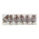 thumbnail image 4 of 6 piezas de piñas artificiales colgantes de Navidad, regalos para amigos, decoración de de Navidad para granja, patio, jardín, dormitorio, Marrón, 4 of 8
