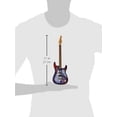 thumbnail image 2 of Woodrow Guitars NBA 10 Inch Mini Guitar Collectible Los Angeles Clippers, 2 of 2