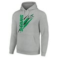 thumbnail image 2 of Men's Starter  Heather Gray Dallas Stars Color Scratch Fleece Pullover Hoodie, 2 of 3