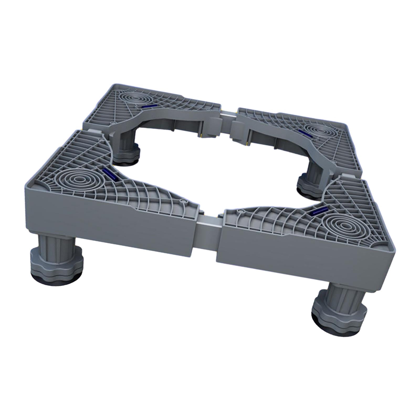 Baoblaze Adjustable Washing Machine Base Washer Pedestal with Sturdy Feet Multifunctional 4 Legs