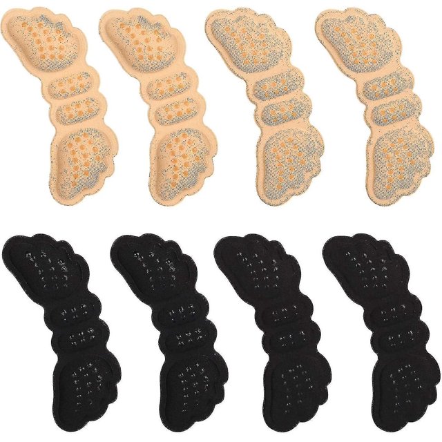 4 Pairs Of Heel Protector Heel Pads Insole Shoes