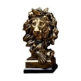 thumbnail image 3 of Escultura de animal, decoración del hogar, simulación, regalo, figura decorativa de resina para el hogar León, 3 of 9