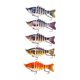 thumbnail image 1 of 5 piezas de señuelos de pesca, cebos de pesca, accesorios duros de agua salada de agua dulce para para la trucha de de crappie de lubina, 1 of 8