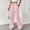Pink, variant on Summer Pants Women Flare Pants Palazzo Striped Pants Pajamas Wide Leg High Waisted Loose Pink Long Dressy Pants for Women,XL