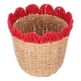 thumbnail image 1 of CATIEBYE Organizador De Escritorio Tejido Con Borde Scalloped Y Estilo Farmhouse Moderno, 1 of 8
