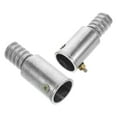 thumbnail image 4 of KAKOWELY 1 Set Threaded Tips Replacement for Extension Poles Repairing Push Broom Handle Threaded End for Wood or Metal Poles Silver 22 MM,2.56X"X1.02"X1.02", 4 of 4