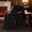 Black, variant on Amelie Home Faux Fur Throw Blanket – Soft Fluffy Striped Plush for Couch or Bed, Ivory 55"x70"
