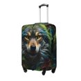thumbnail image 1 of Fotbe Realistic Style Colorful Wolf Funda Protectora para Equipaje, Antirrayones y Resistente a la Suciedad, Compatible con Maletas de 18 a 32 Pulgadas-Small, 1 of 7