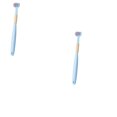 thumbnail image 5 of Pisexur Suministros para mascotasCepillo de dientes de tres lados en forma de V, un cepillo, tres limpiezas eficientes, cepillo de dientes de cerdas suaves para niños 2 piezaspara perros, gatos y an, 5 of 5