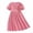 Solid, variant on Jamsmile Toddler Girls Dress Summer Short Sleeve solid color Dress With Bowknot Casual Kids Girls Beach Sundress
