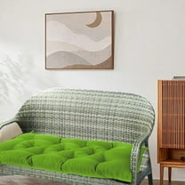 Weloille Indoor Outdoor Bench Cushion, Waterproof Swing Cushion Seat Chair Replacement Pads Pillow for Lounger Garden Furniture Patio (19.68x39.37in)